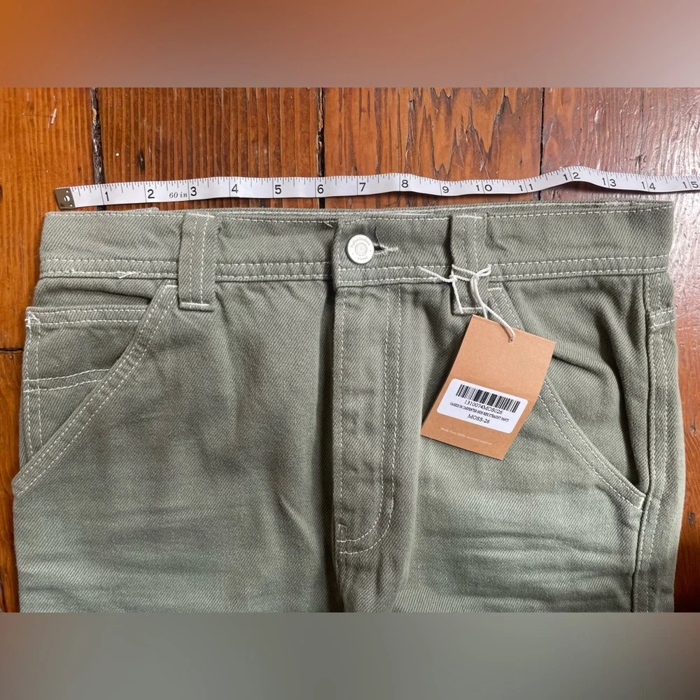 Reformation Sage Green Straight Leg Pants - Picture 5 of 5